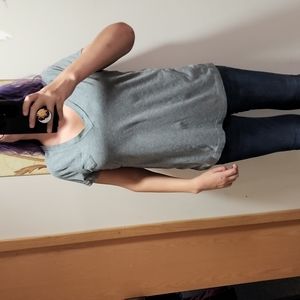 Mossimo Gray V-Neck Tee